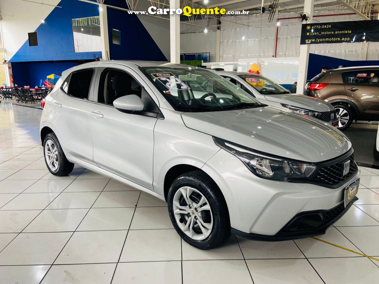 FIAT   ARGO DRIVE 1.0 6V FLEX   PRATA 2023 1.0 FLEX - Loja