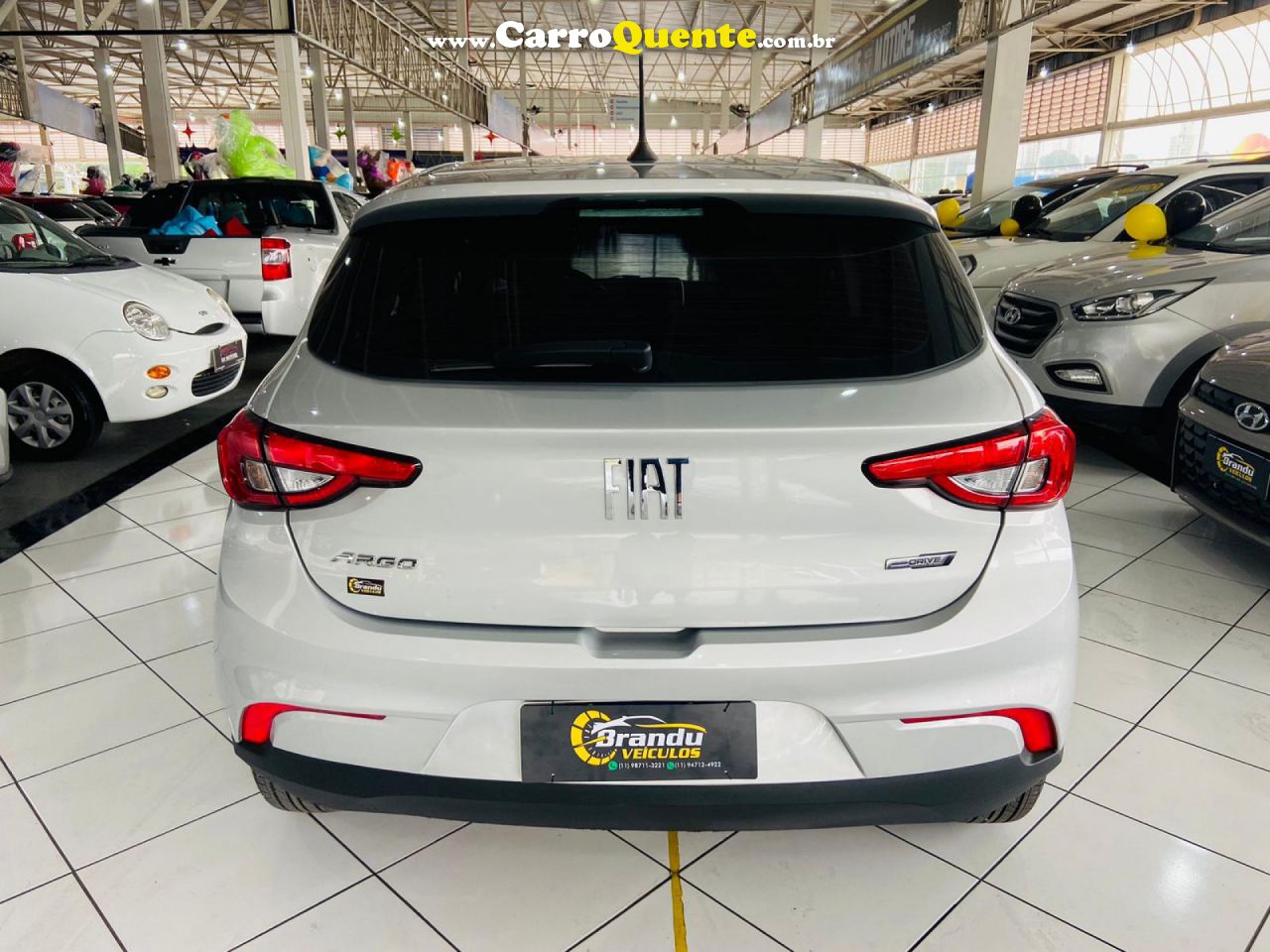 FIAT   ARGO DRIVE 1.0 6V FLEX   PRATA 2023 1.0 FLEX - Loja