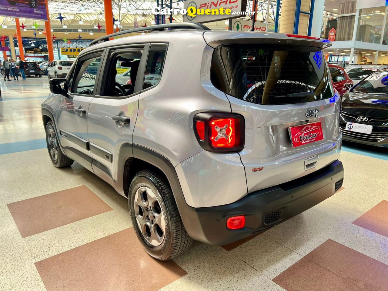 JEEP   RENEGADE1.8 4X2 FLEX 16V AUT.(PCD)   PRATA 2020 1.8 FLEX - Loja