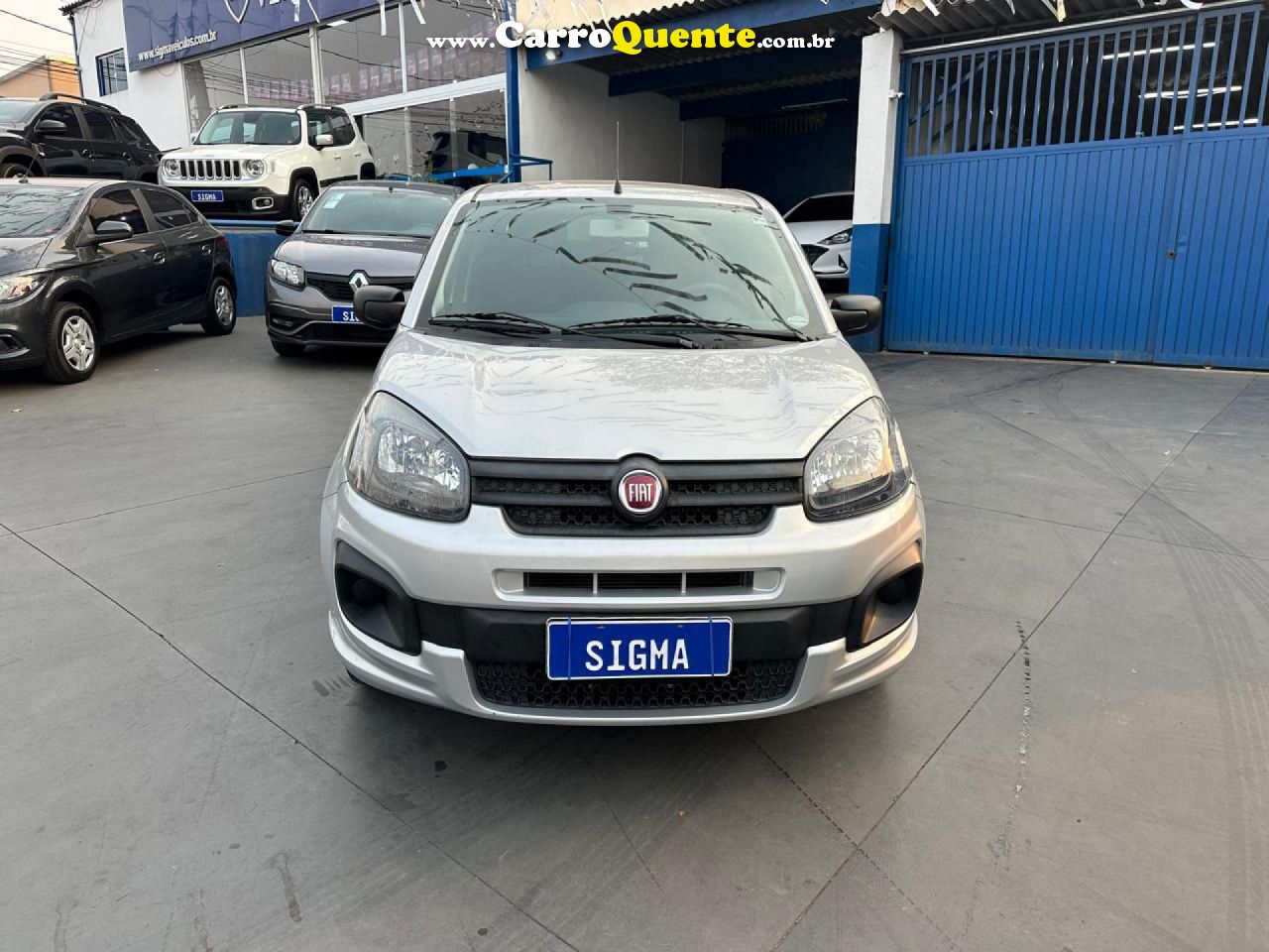 FIAT   UNO ATTRACTIVE 1.0 FIRE FLEX 8V 5P   PRATA 2021 1.0 FLEX - Loja