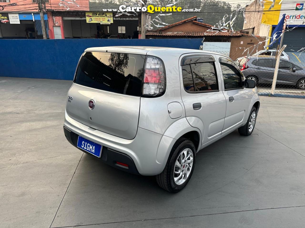 FIAT   UNO ATTRACTIVE 1.0 FIRE FLEX 8V 5P   PRATA 2021 1.0 FLEX - Loja