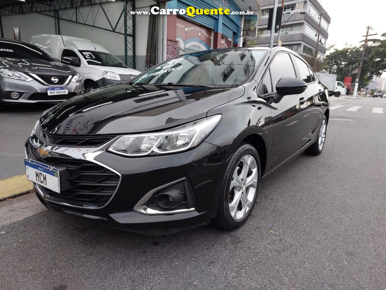 CHEVROLET   CRUZE LT 1.4 16V TURBO FLEX 4P AUT.   PRETO 2020 1.4 FLEX - Loja