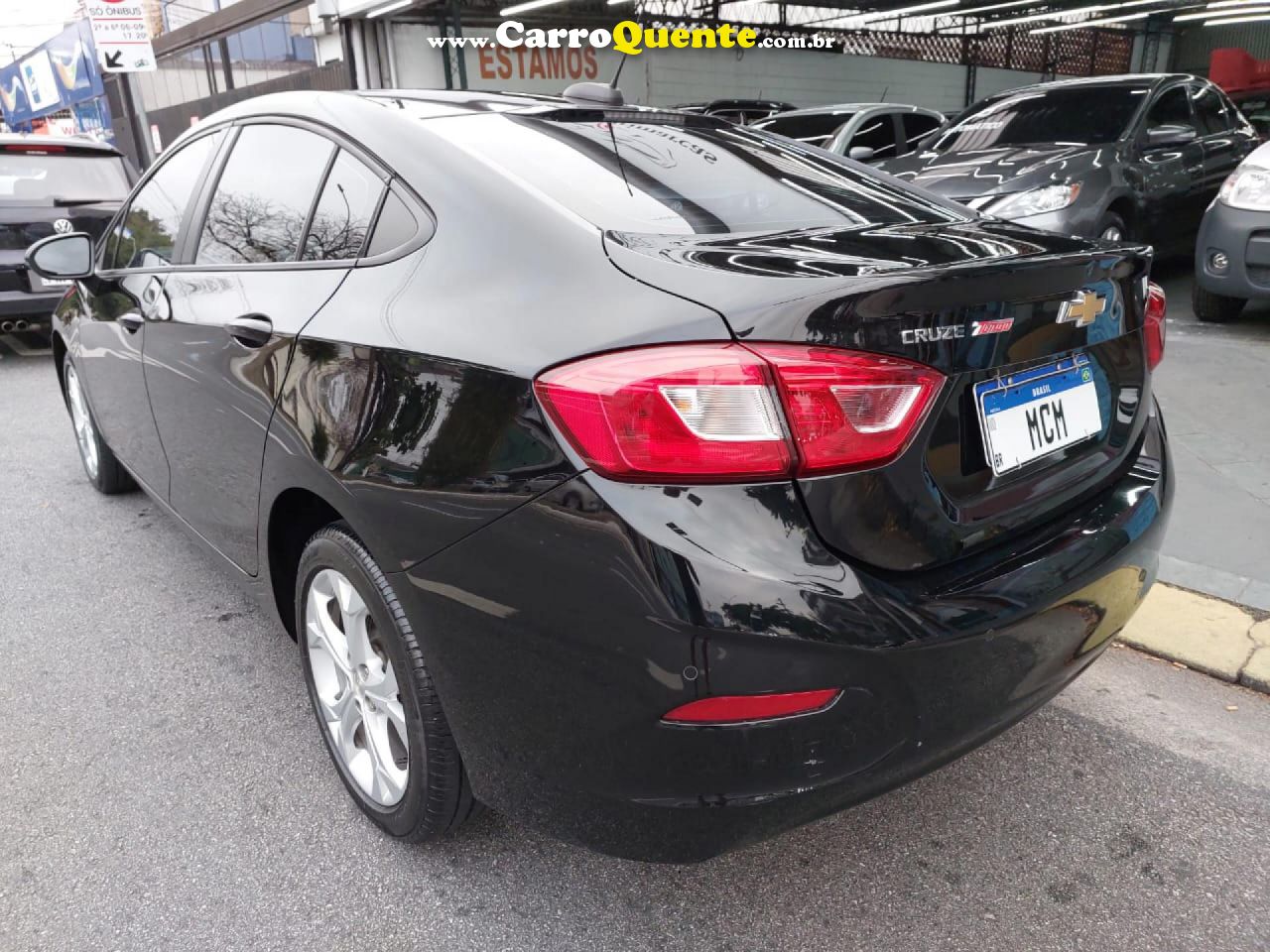 CHEVROLET   CRUZE LT 1.4 16V TURBO FLEX 4P AUT.   PRETO 2020 1.4 FLEX - Loja