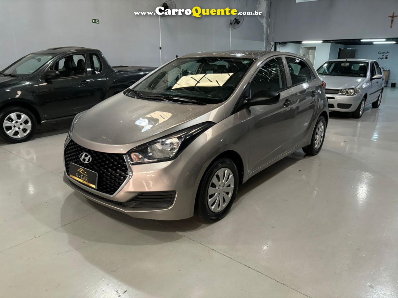 HYUNDAI   HB20 UNIQUE 1.0 FLEX 12V MEC.   PRATA 2019 1.0 FLEX - Loja