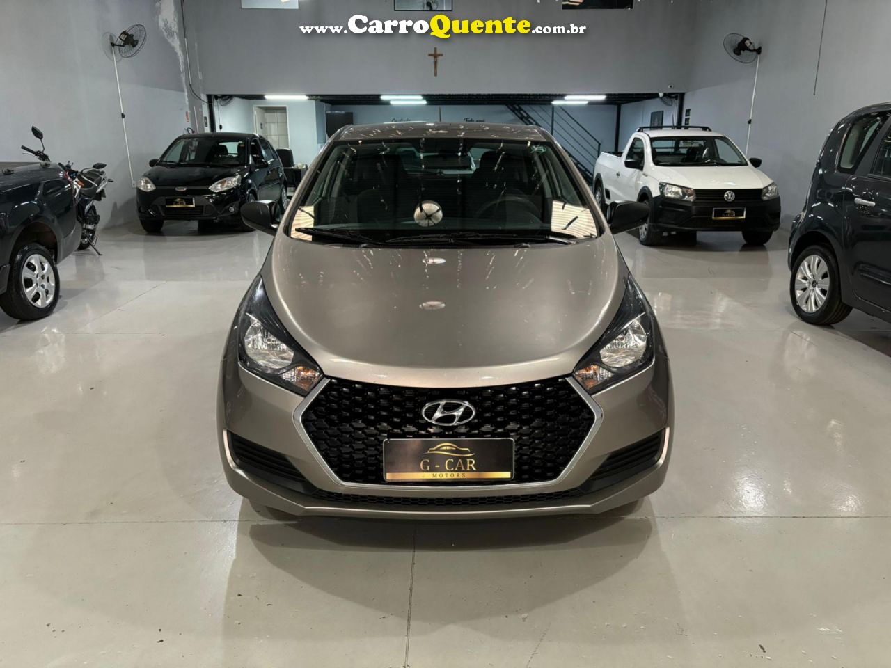 HYUNDAI   HB20 UNIQUE 1.0 FLEX 12V MEC.   PRATA 2019 1.0 FLEX - Loja