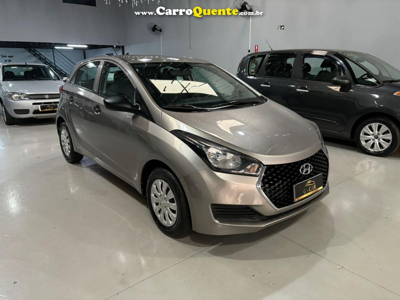 HYUNDAI   HB20 UNIQUE 1.0 FLEX 12V MEC.   PRATA 2019 1.0 FLEX - Loja