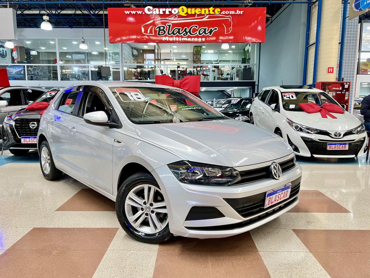 VOLKSWAGEN   POLO 1.6 MSI FLEX 16V 5P   PRATA 2018 1.6 FLEX - Loja