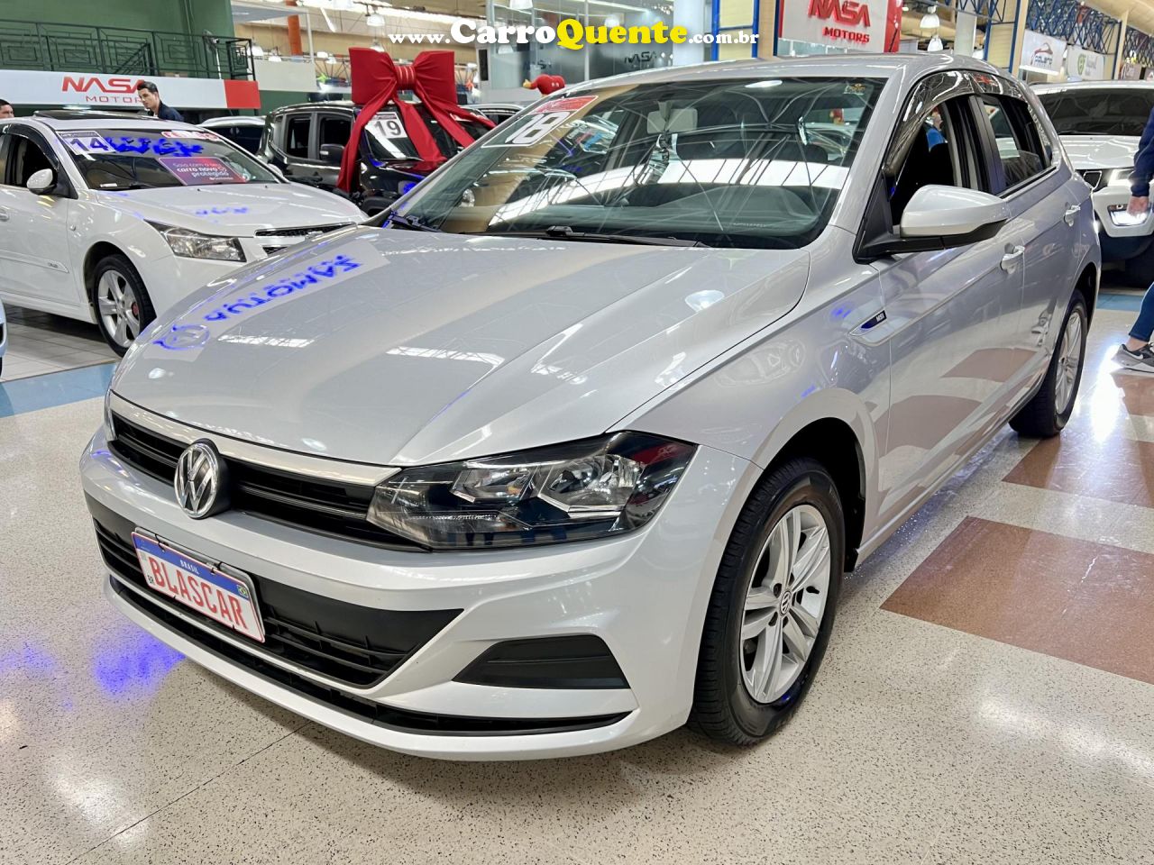 VOLKSWAGEN   POLO 1.6 MSI FLEX 16V 5P   PRATA 2018 1.6 FLEX - Loja