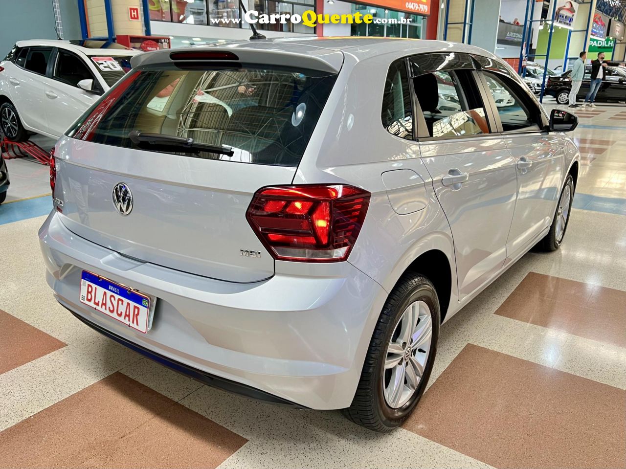 VOLKSWAGEN   POLO 1.6 MSI FLEX 16V 5P   PRATA 2018 1.6 FLEX - Loja