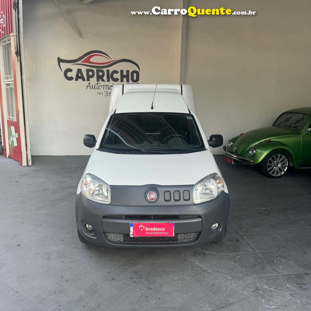 FIAT   FIORINO ENDURANCE EVO 1.4 FLEX 8V 2P   BRANCO 2021 1.4 FLEX - Loja