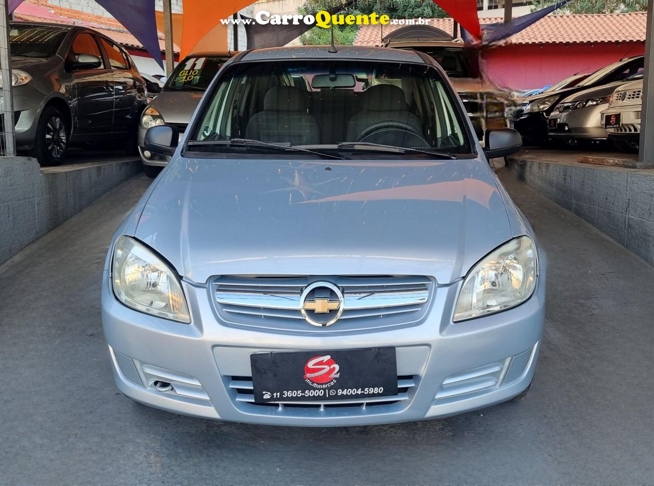 CHEVROLET   PRISMA  SED. MAXX LT 1.4 8V ECONOF. 4P   PRATA 2009 1.4 GASOLINA - Loja