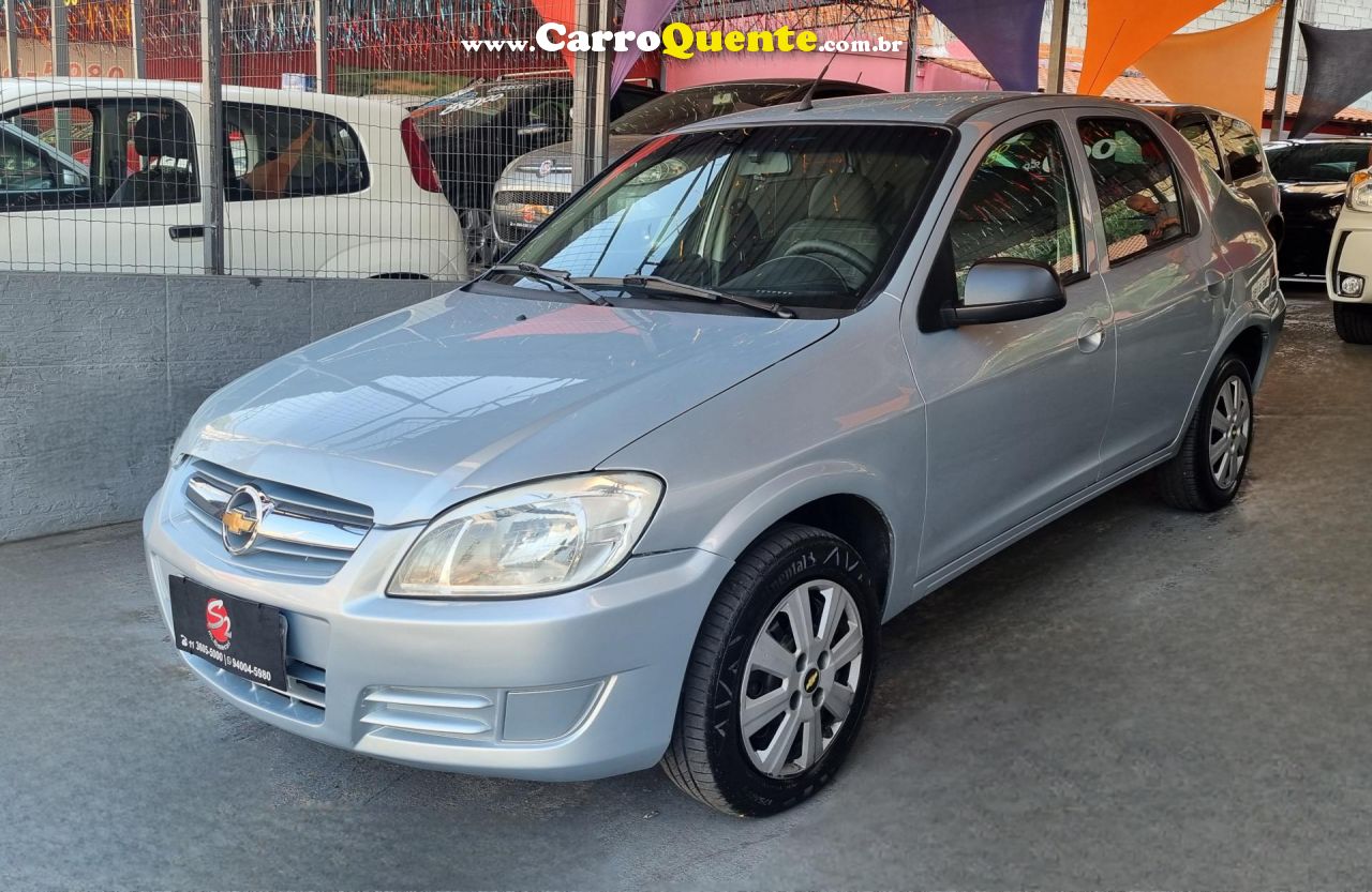 CHEVROLET   PRISMA  SED. MAXX LT 1.4 8V ECONOF. 4P   PRATA 2009 1.4 GASOLINA - Loja