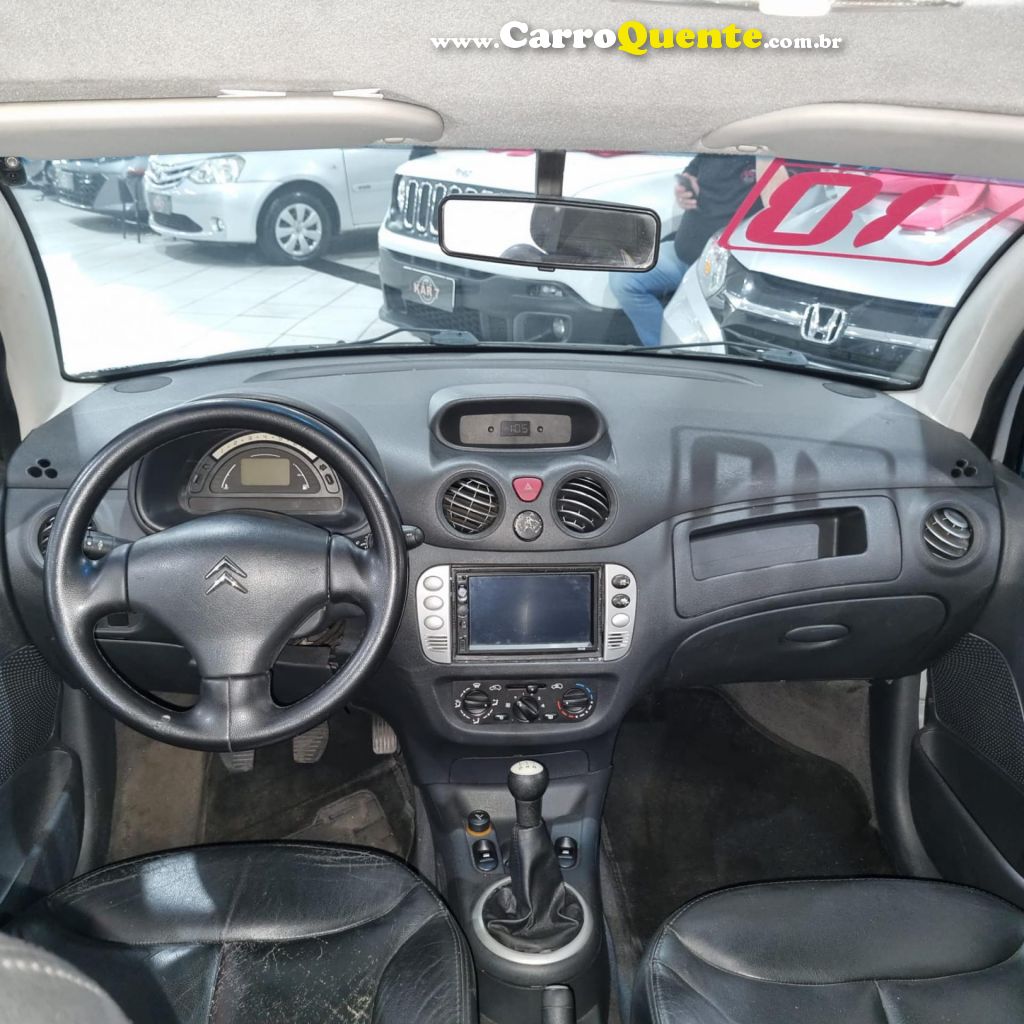 CITROËN   C3 GLX 1.6 1.6 FLEX 16V 5P   PRATA 2010 1.6 FLEX - Loja