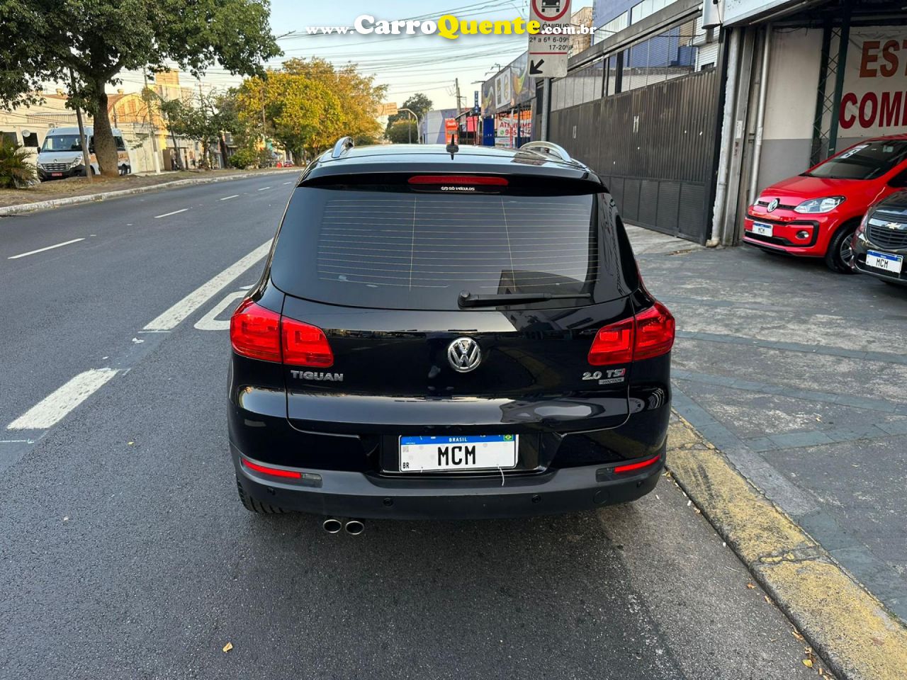 VOLKSWAGEN   TIGUAN 2.0 TSI 16V 200CV TIPTRONIC 5P   PRETO 2014 2.0 GASOLINA - Loja