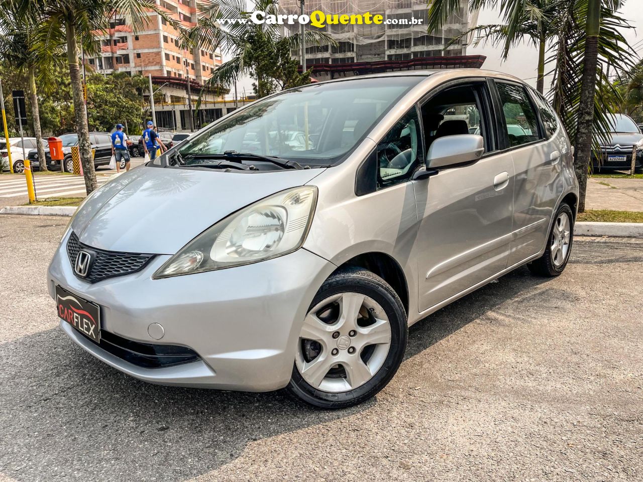HONDA   FIT LX 1.4 1.4 FLEX 8V16V 5P AUT.   PRATA 2009 1.4 FLEX - Loja