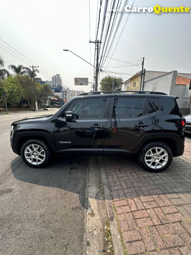 JEEP   RENEGADE SPORT 1.8 4X2 FLEX 16V AUT.   PRETO 2021 1.8 FLEX - Loja