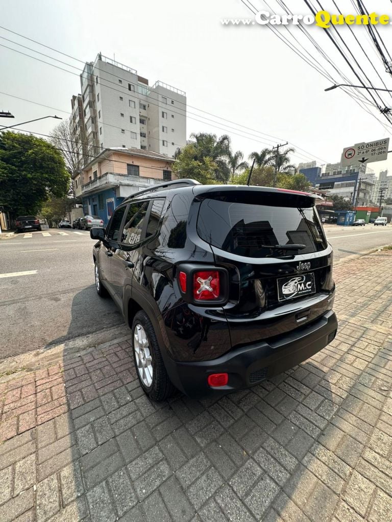 JEEP   RENEGADE SPORT 1.8 4X2 FLEX 16V AUT.   PRETO 2021 1.8 FLEX - Loja