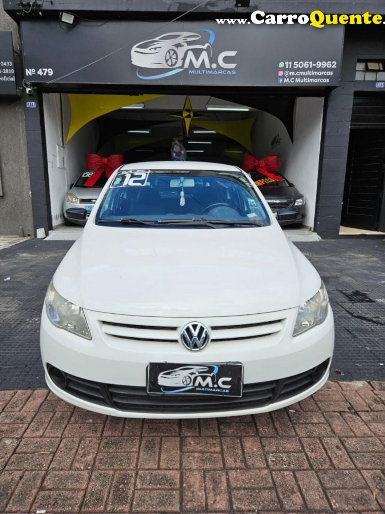 VOLKSWAGEN   GOL CITY (TREND)TITAN 1.0 T. FLEX 8V 4P   BRANCO 2012 1.0 FLEX - Loja