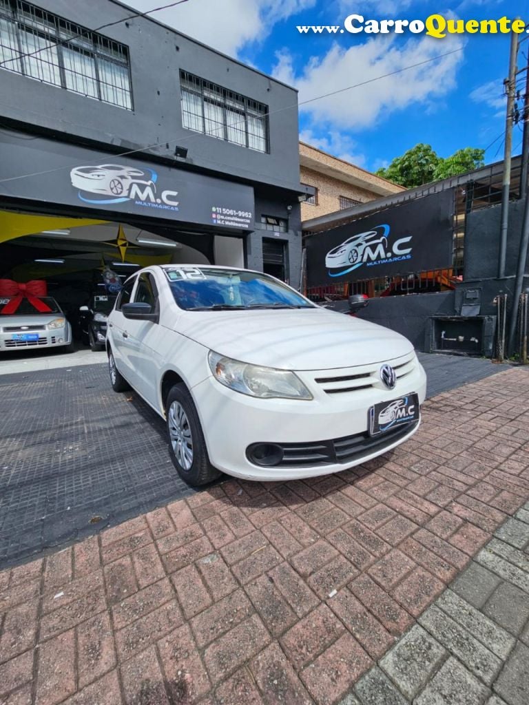 VOLKSWAGEN   GOL CITY (TREND)TITAN 1.0 T. FLEX 8V 4P   BRANCO 2012 1.0 FLEX - Loja