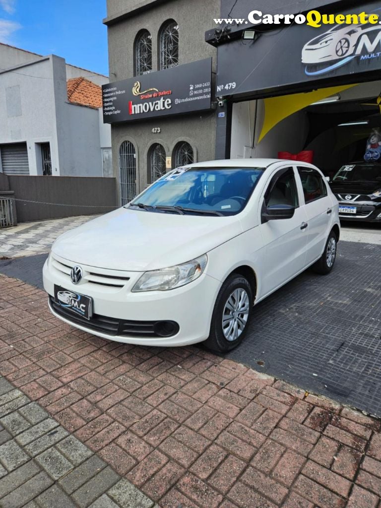 VOLKSWAGEN   GOL CITY (TREND)TITAN 1.0 T. FLEX 8V 4P   BRANCO 2012 1.0 FLEX - Loja