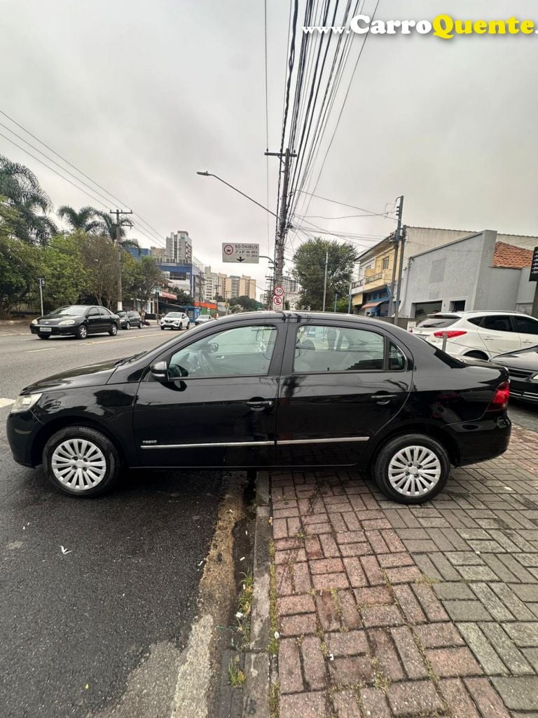 VOLKSWAGEN   VOYAGE TREND 1.6 MI TOTAL FLEX 8V 4P   PRETO 2013 1.6 FLEX - Loja