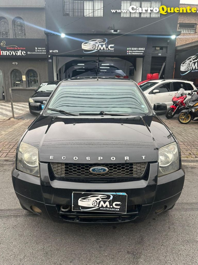 FORD   ECOSPORT XLT 1.6 1.6 FLEX 8V 5P   PRETO 2006 1.6 FLEX - Loja