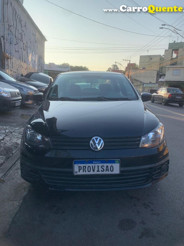 VOLKSWAGEN   VOYAGE TRENDLINE 1.6 T.FLEX 8V 4P   PRETO 2017 1.6 GASOLINA - Loja