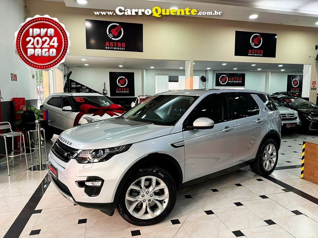 LAND ROVER DISCOVERY SPORT 2.0 16V TURBO SE - Loja