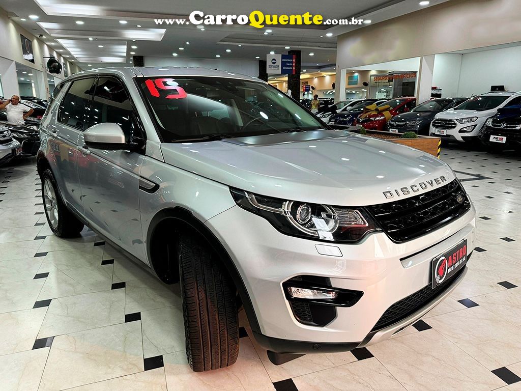 LAND ROVER DISCOVERY SPORT 2.0 16V TURBO SE - Loja