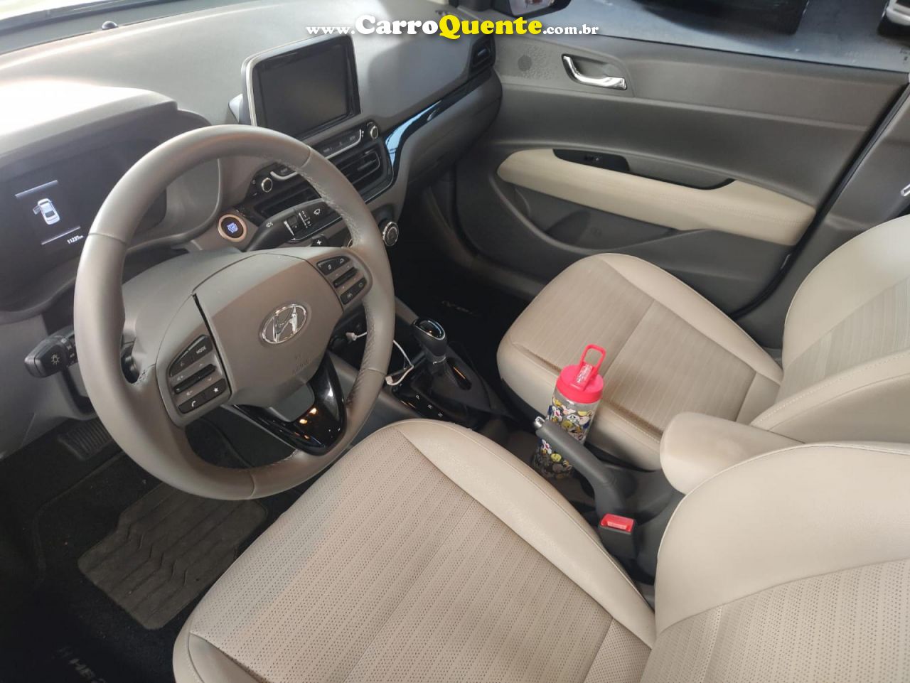 HYUNDAI   HB20S PLATINUM PLUS 1.0 TB FLEX 12V AUT.   PRATA 2024 1.0 FLEX - Loja