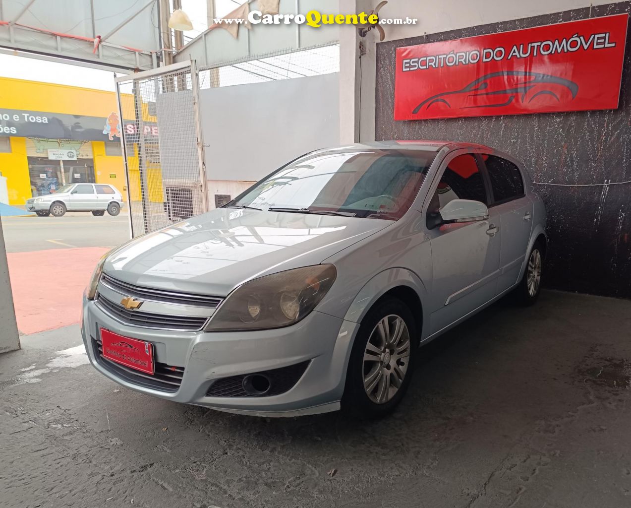 CHEVROLET   VECTRA GT 2.0 MPFI 8V FLEXPOWER AUT.   PRATA 2010 2.0 FLEX - Loja