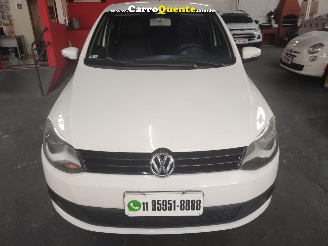 VOLKSWAGEN   FOX 1.6 MI TOTAL FLEX 8V 5P   BRANCO 2014 1.6 FLEX - Loja