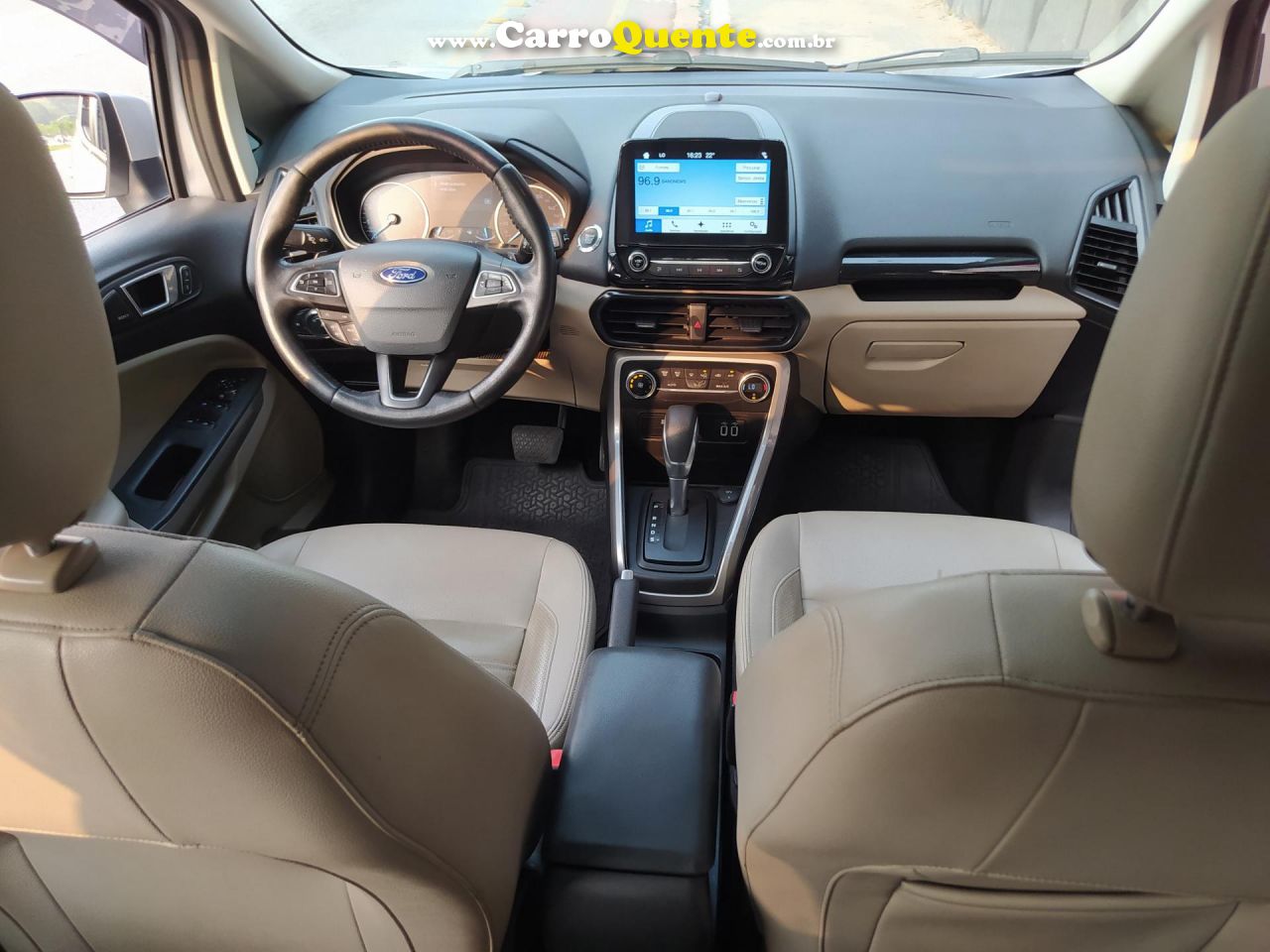 FORD   ECOSPORT TITANIUM 2.0 16V FLEX 5P AUT.   PRATA 2018 2.0 FLEX - Loja