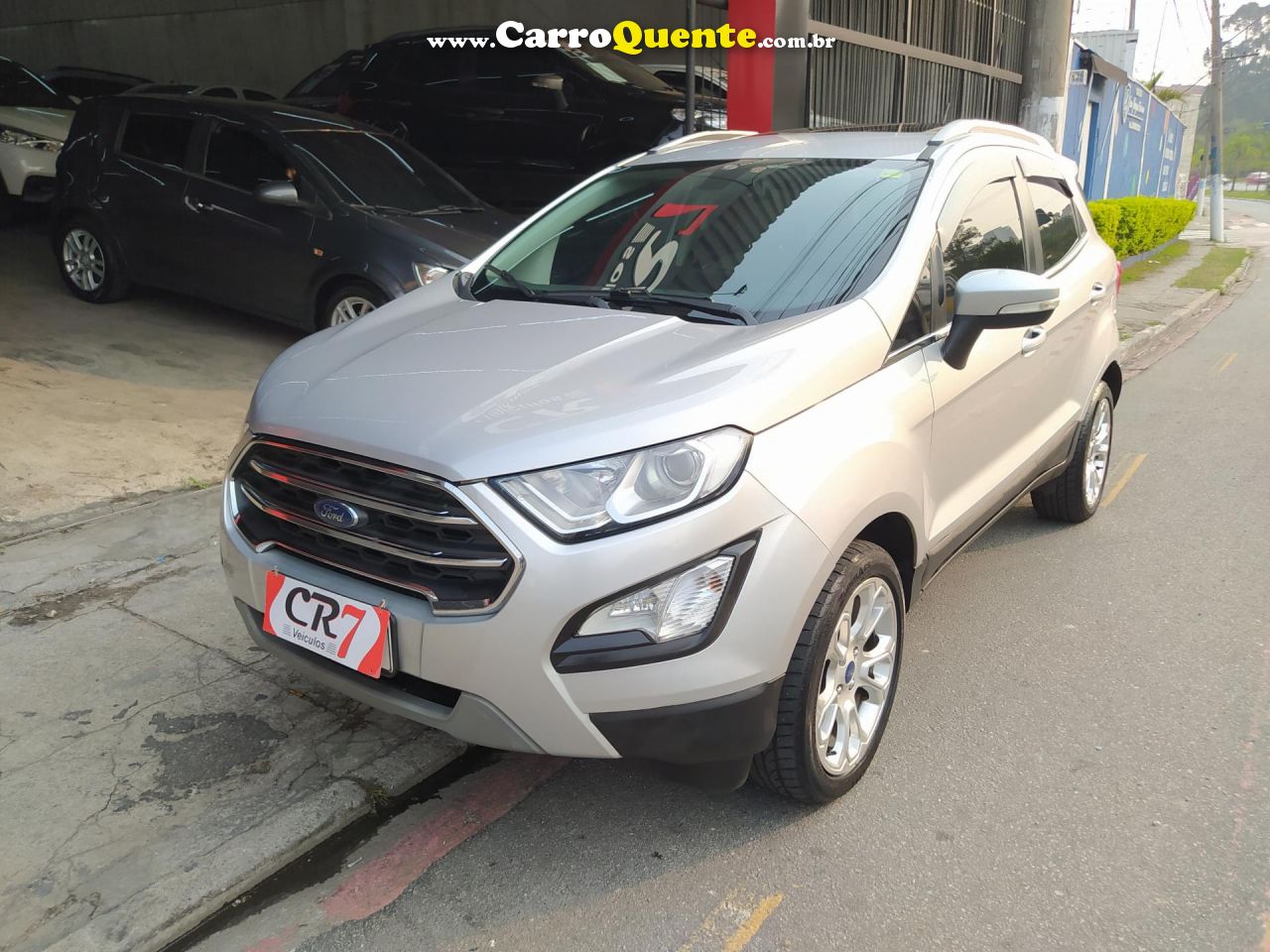 FORD   ECOSPORT TITANIUM 2.0 16V FLEX 5P AUT.   PRATA 2018 2.0 FLEX - Loja