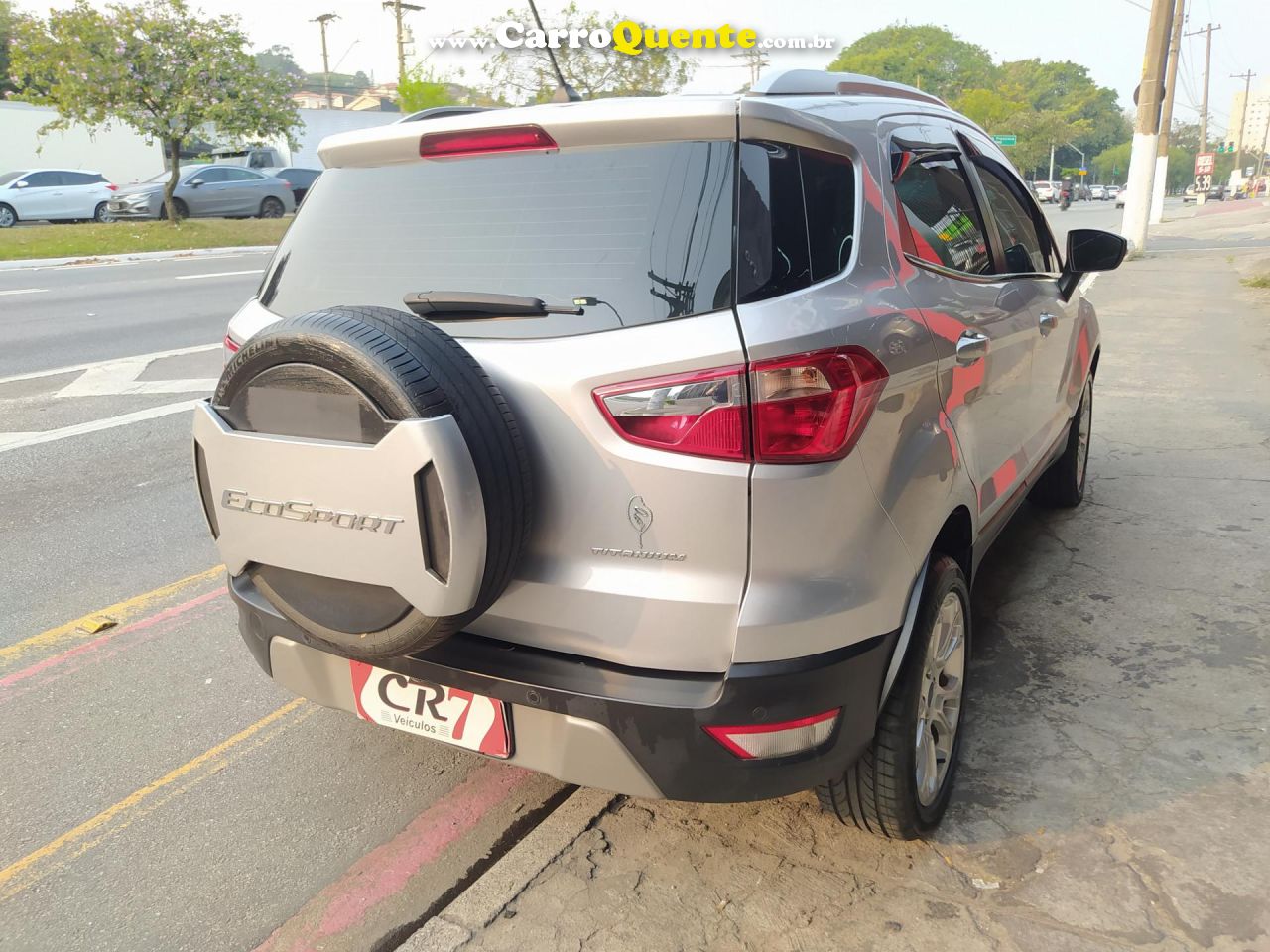 FORD   ECOSPORT TITANIUM 2.0 16V FLEX 5P AUT.   PRATA 2018 2.0 FLEX - Loja