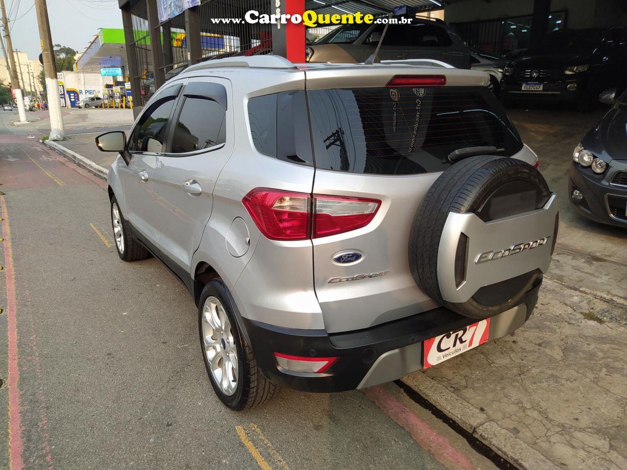 FORD   ECOSPORT TITANIUM 2.0 16V FLEX 5P AUT.   PRATA 2018 2.0 FLEX - Loja