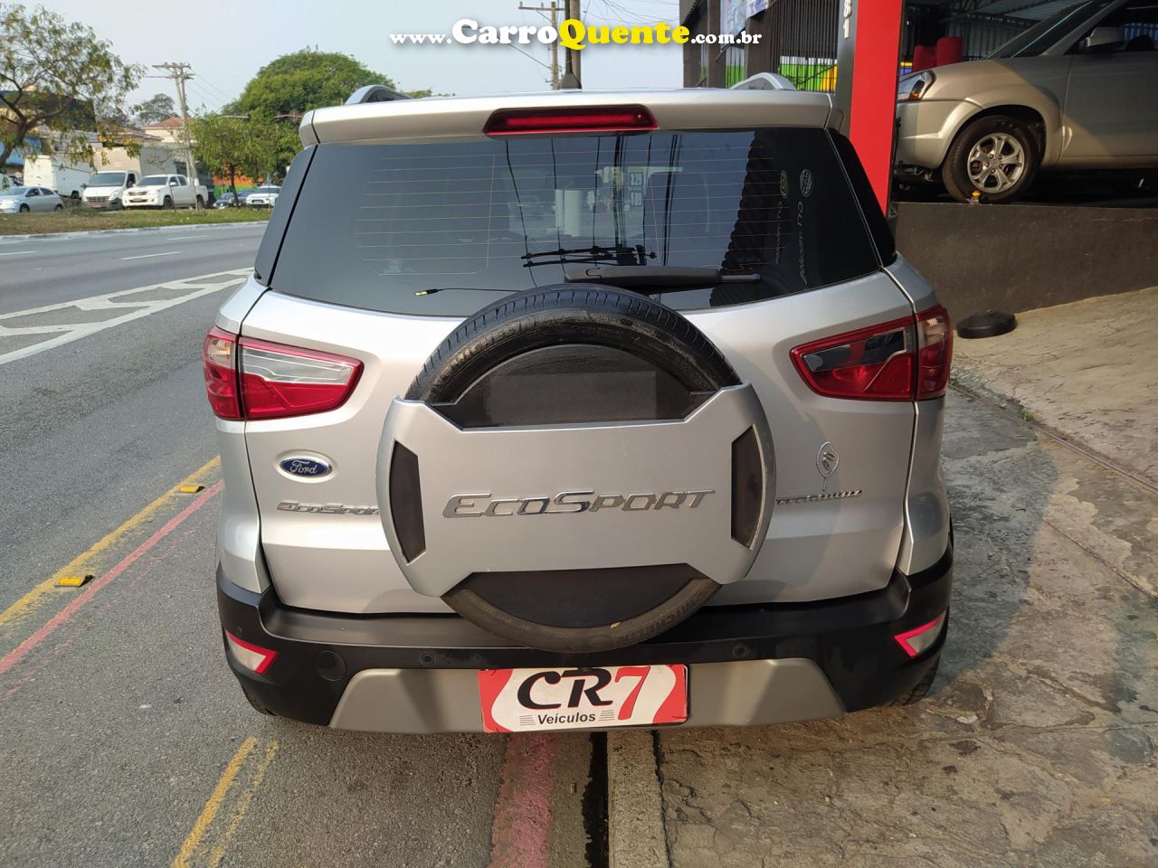 FORD   ECOSPORT TITANIUM 2.0 16V FLEX 5P AUT.   PRATA 2018 2.0 FLEX - Loja