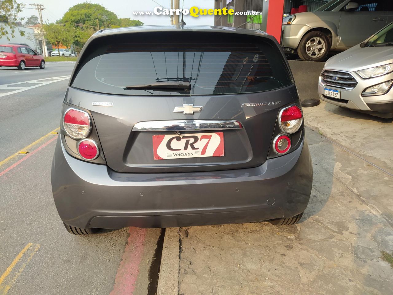 CHEVROLET   SONIC HB LTZ 1.6 16V FLEXPOWER 5P AUT.   CINZA 2013 1.6 FLEX - Loja