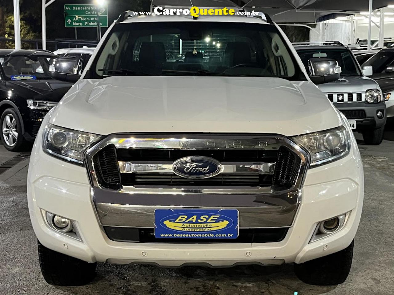 FORD   RANGER LIMITED 3.2 20V 4X4 CD AUT. DIES.   BRANCO 2017 3.2 TD DIESEL - Loja