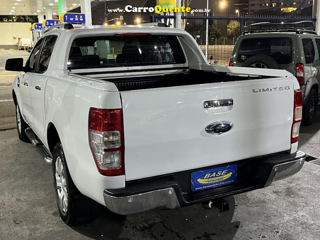 FORD   RANGER LIMITED 3.2 20V 4X4 CD AUT. DIES.   BRANCO 2017 3.2 TD DIESEL - Loja