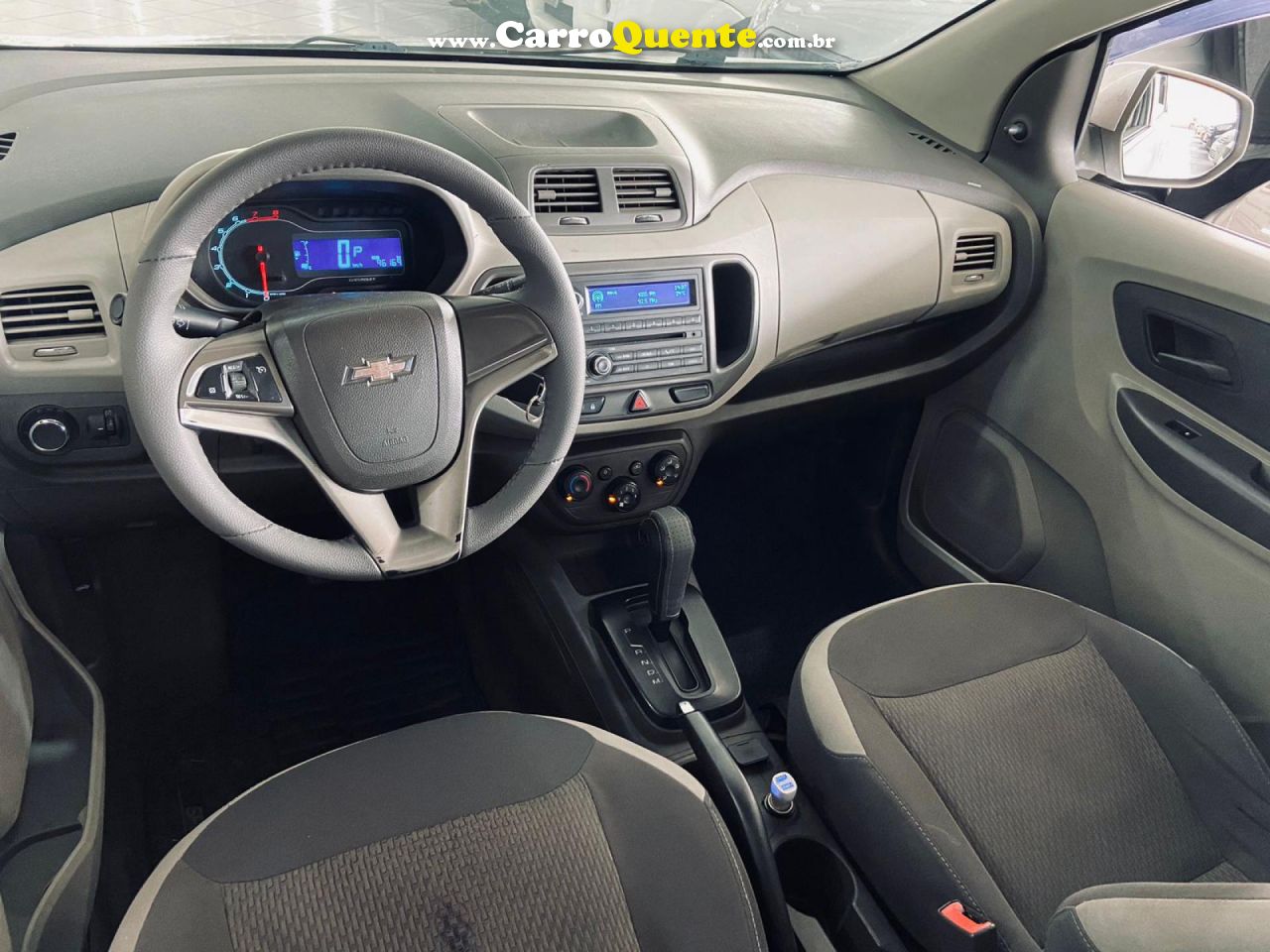 CHEVROLET   SPIN LT 1.8 8V ECONO.FLEX 5P AUT.   PRATA 2014 1.8 FLEX - Loja