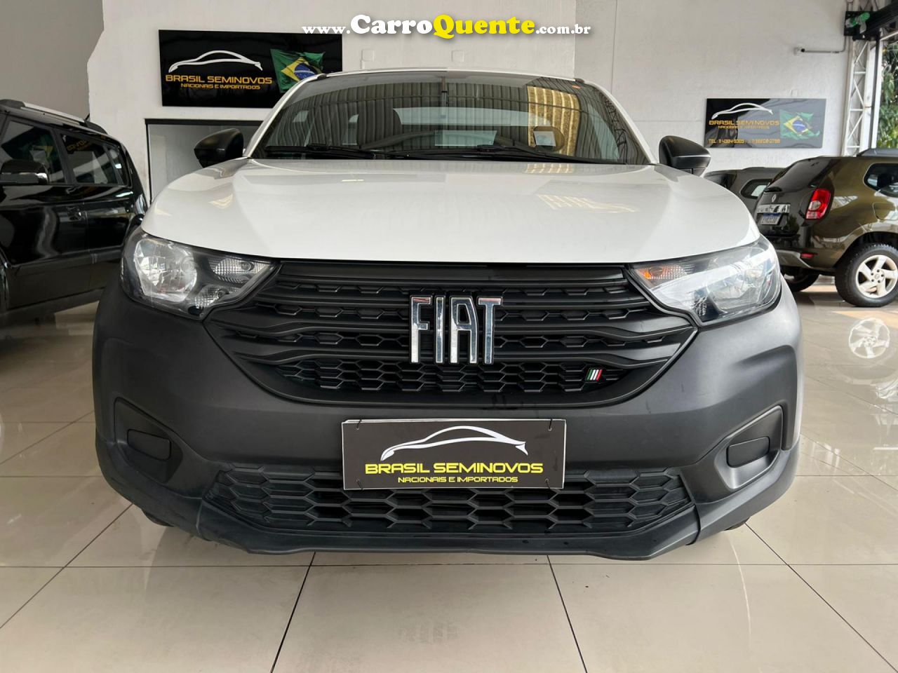 FIAT   STRADA ENDURANCE 1.4 FLEX 8V CD   BRANCO 2022 1.4 FLEX - Loja