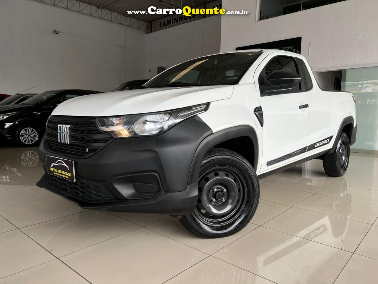 FIAT   STRADA ENDURANCE 1.4 FLEX 8V CD   BRANCO 2022 1.4 FLEX - Loja