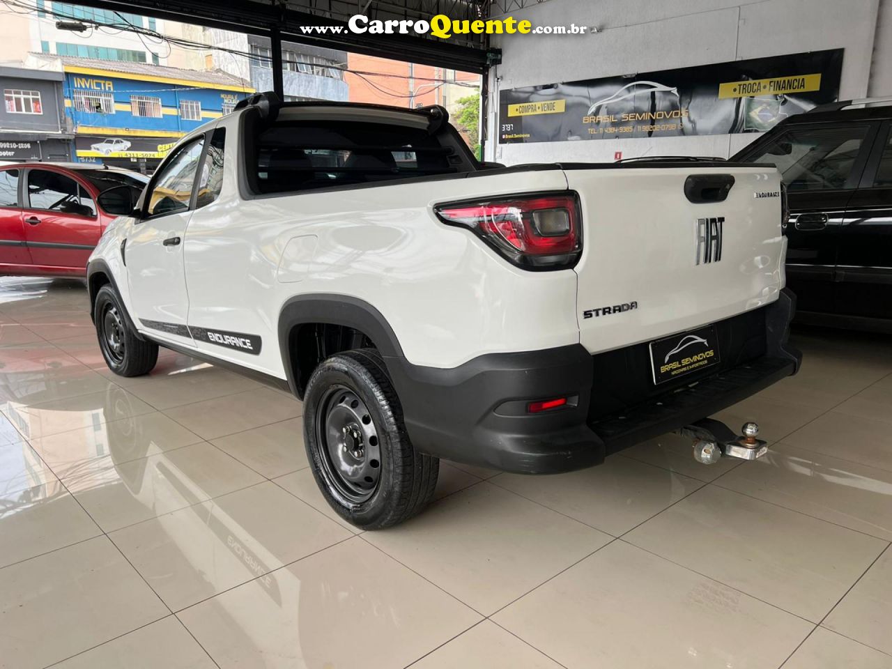 FIAT   STRADA ENDURANCE 1.4 FLEX 8V CD   BRANCO 2022 1.4 FLEX - Loja