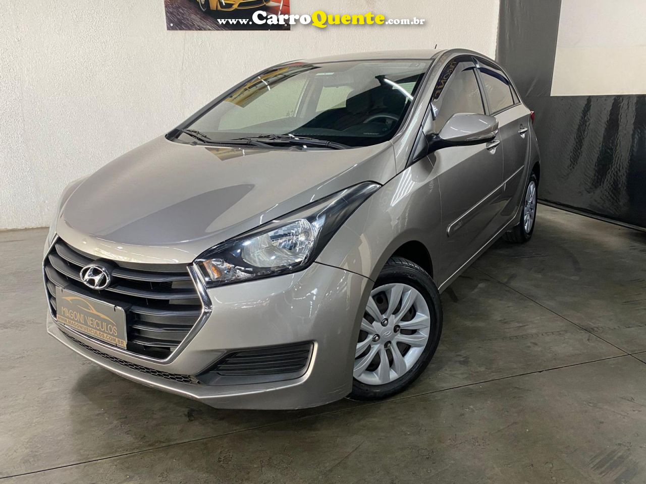 HYUNDAI   HB20S C.STYLEC.PLUS1.6 FLEX 16V AUT. 4P   PRATA 2017 1.6 FLEX - Loja