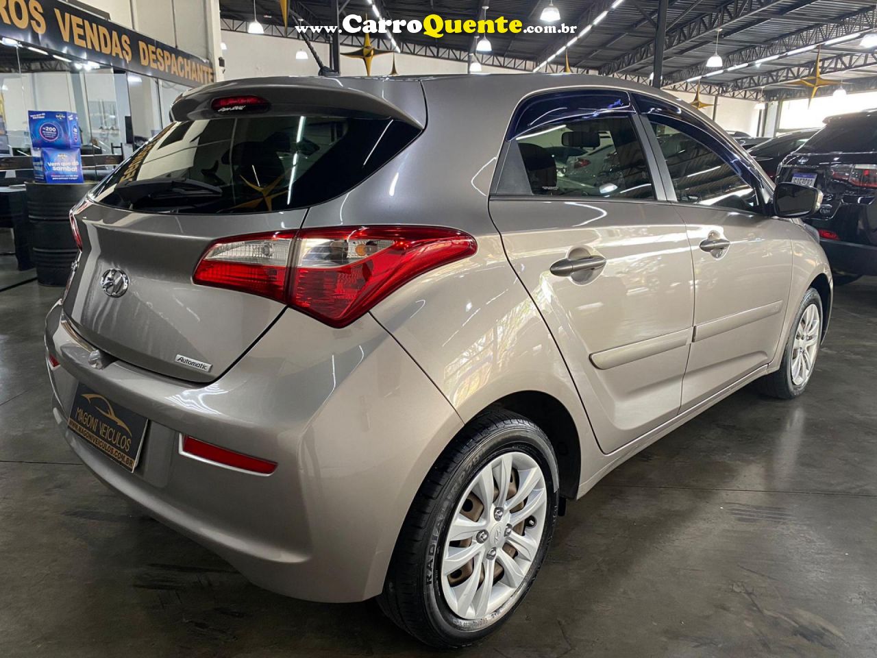 HYUNDAI   HB20S C.STYLEC.PLUS1.6 FLEX 16V AUT. 4P   PRATA 2017 1.6 FLEX - Loja