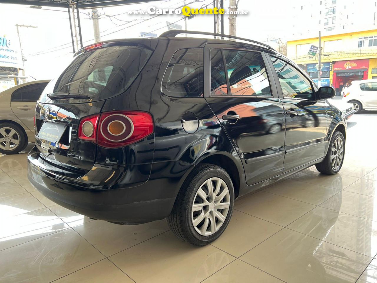 VOLKSWAGEN   SPACEFOX 1.6 1.6 TREND TOTAL FLEX 8V 5P   PRETO 2007 1.6 FLEX - Loja