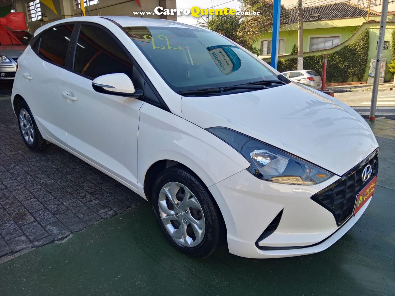 HYUNDAI   HB20 VISION 1.0 FLEX 12V MEC.   BRANCO 2022 1.0 FLEX - Loja