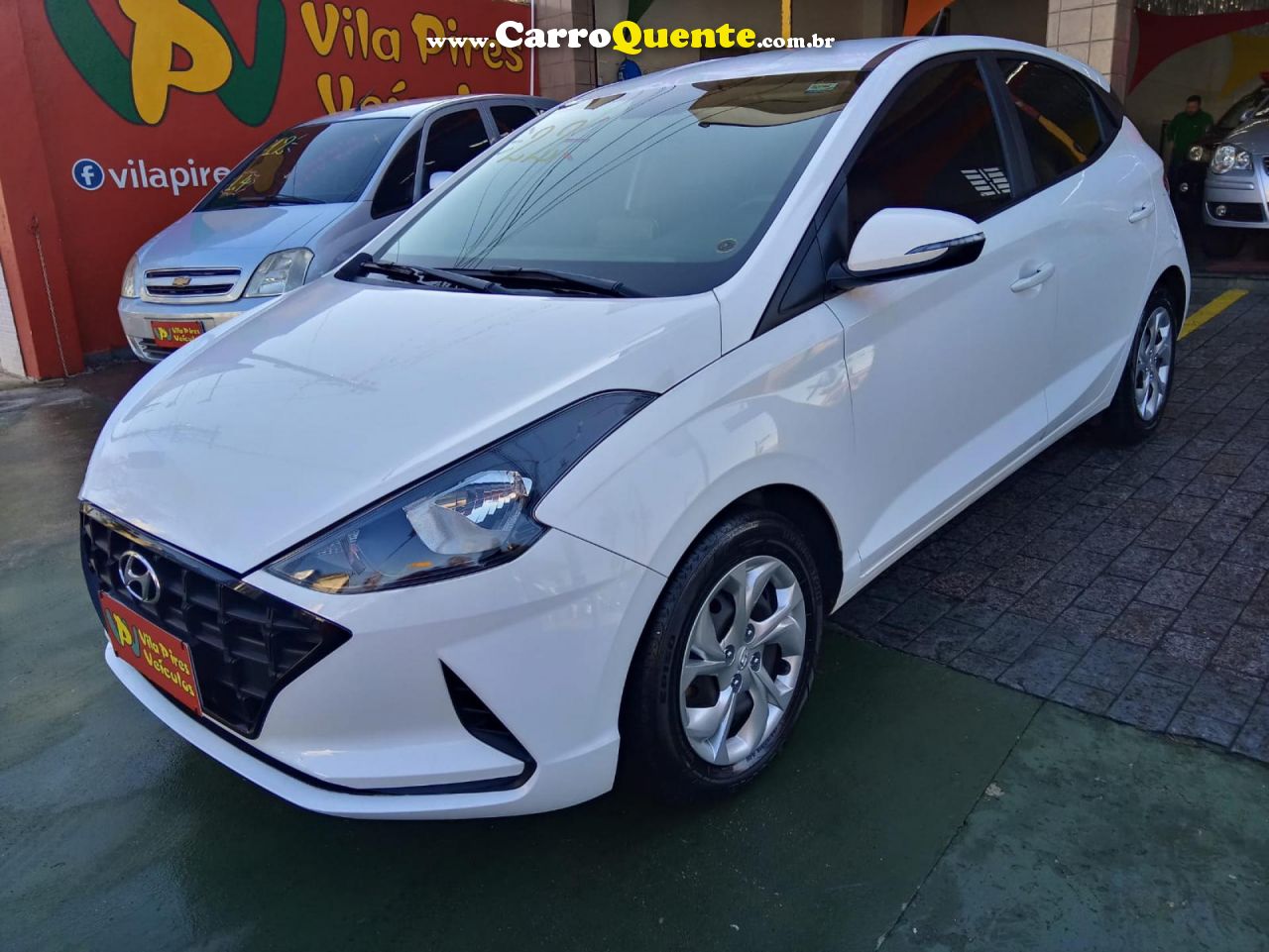 HYUNDAI   HB20 VISION 1.0 FLEX 12V MEC.   BRANCO 2022 1.0 FLEX - Loja