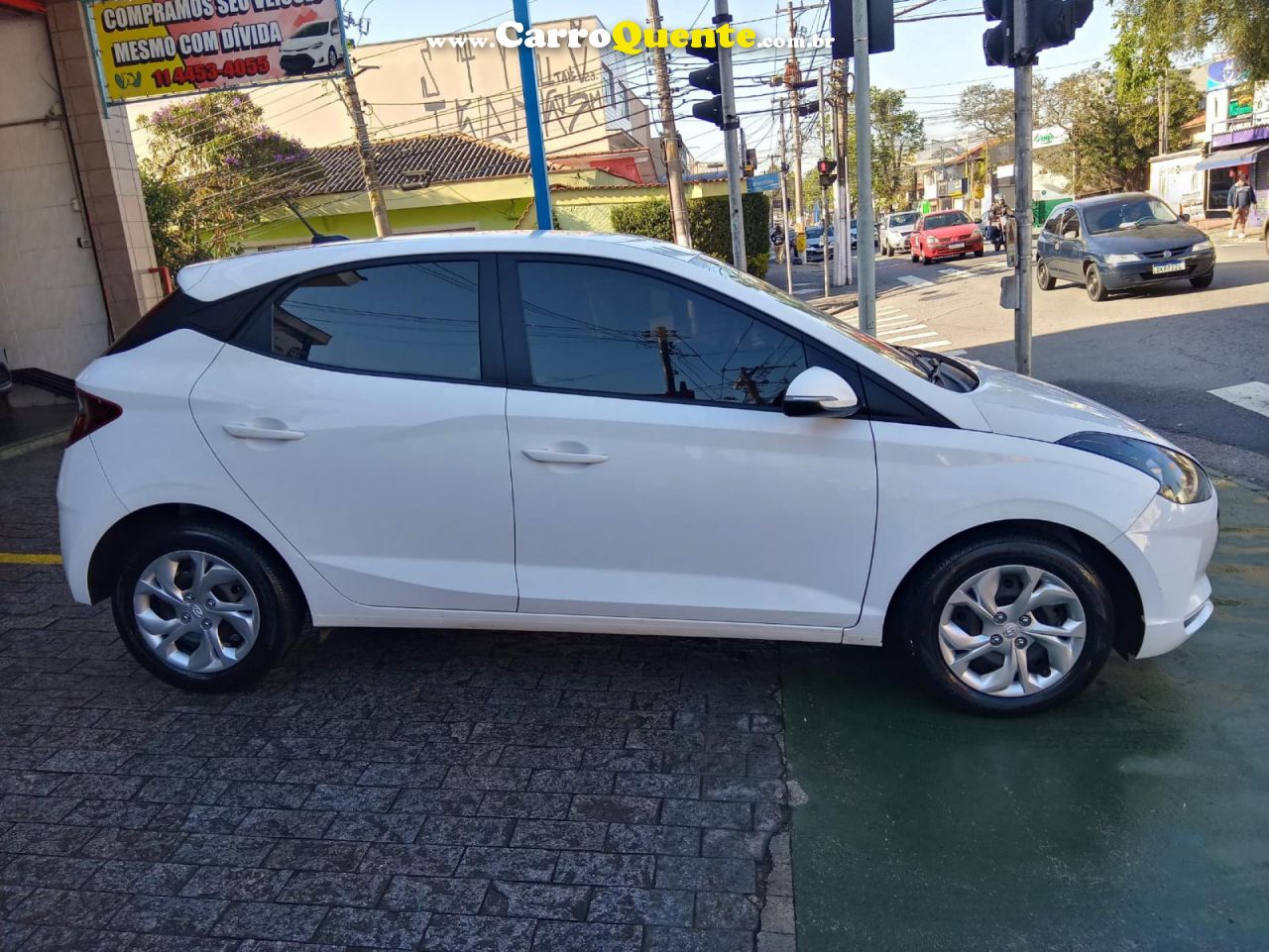 HYUNDAI   HB20 VISION 1.0 FLEX 12V MEC.   BRANCO 2022 1.0 FLEX - Loja